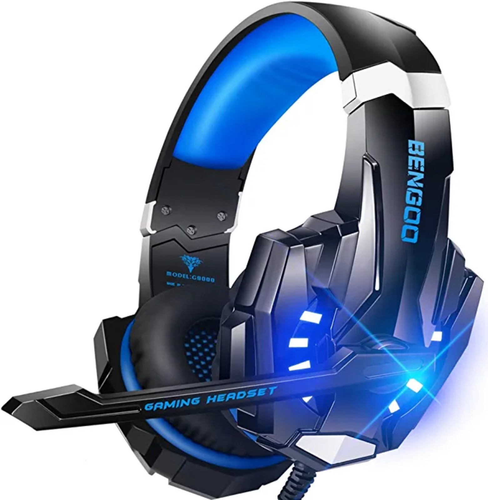 G9000 Stereo Gaming Headset for PS4 PC Xbox One PS5 Controller