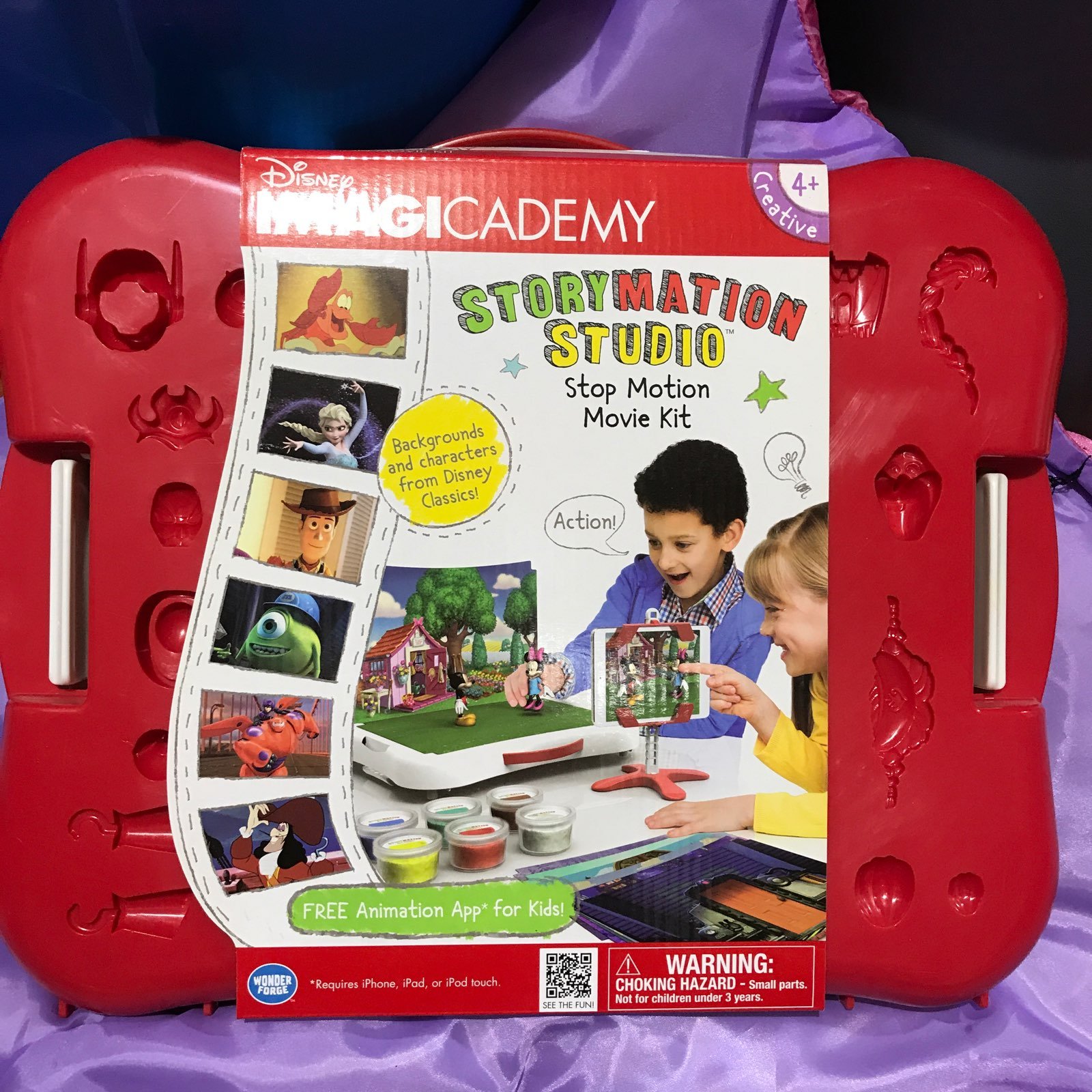 Disney playset imagicademy story mation studio gift set play iphone ipad new