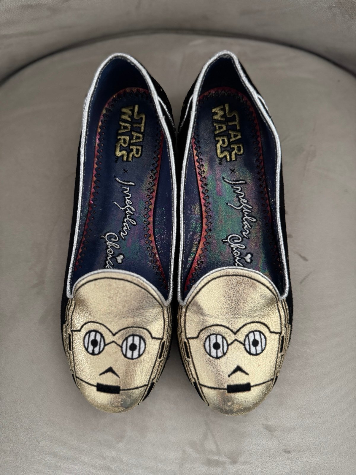 Irregular choice x STAR WARS flats C3PO