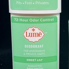 Lume Deodorant SWEET LILY Cream Stick Deodorant