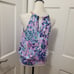 Lilly Pulitzer Bowin Lilac Freesia Mermaid Halter Top Size Small, Colorful