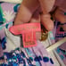 Lilly Pulitzer Bowin Lilac Freesia Mermaid Halter Top Size Small, Colorful
