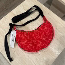 baggu x miffy small nylon crescent bag