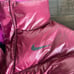 Nike maroon pink puffer jacket