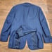 CORNELIANI Mod. LEADER 100% Wool Blazer Jacket Men Size 52c Italy Navy Pinstripe