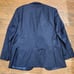 CORNELIANI Mod. LEADER 100% Wool Blazer Jacket Men Size 52c Italy Navy Pinstripe