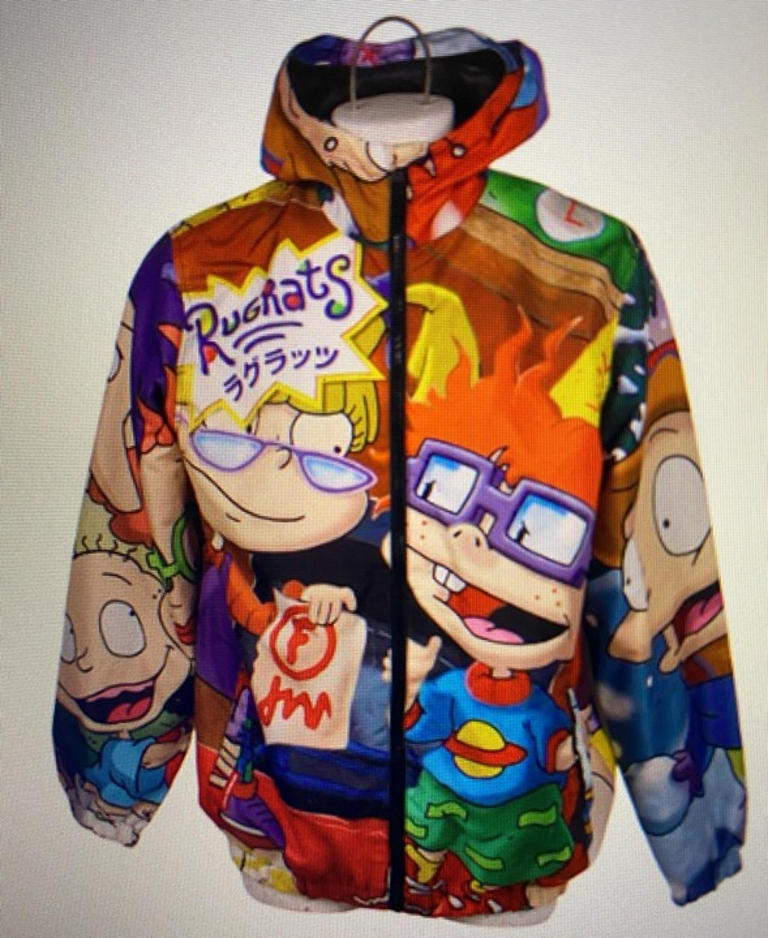 Nickelodeon Members Only Nickelodeon Rugrats Windbreaker Jacket Men’s Size M