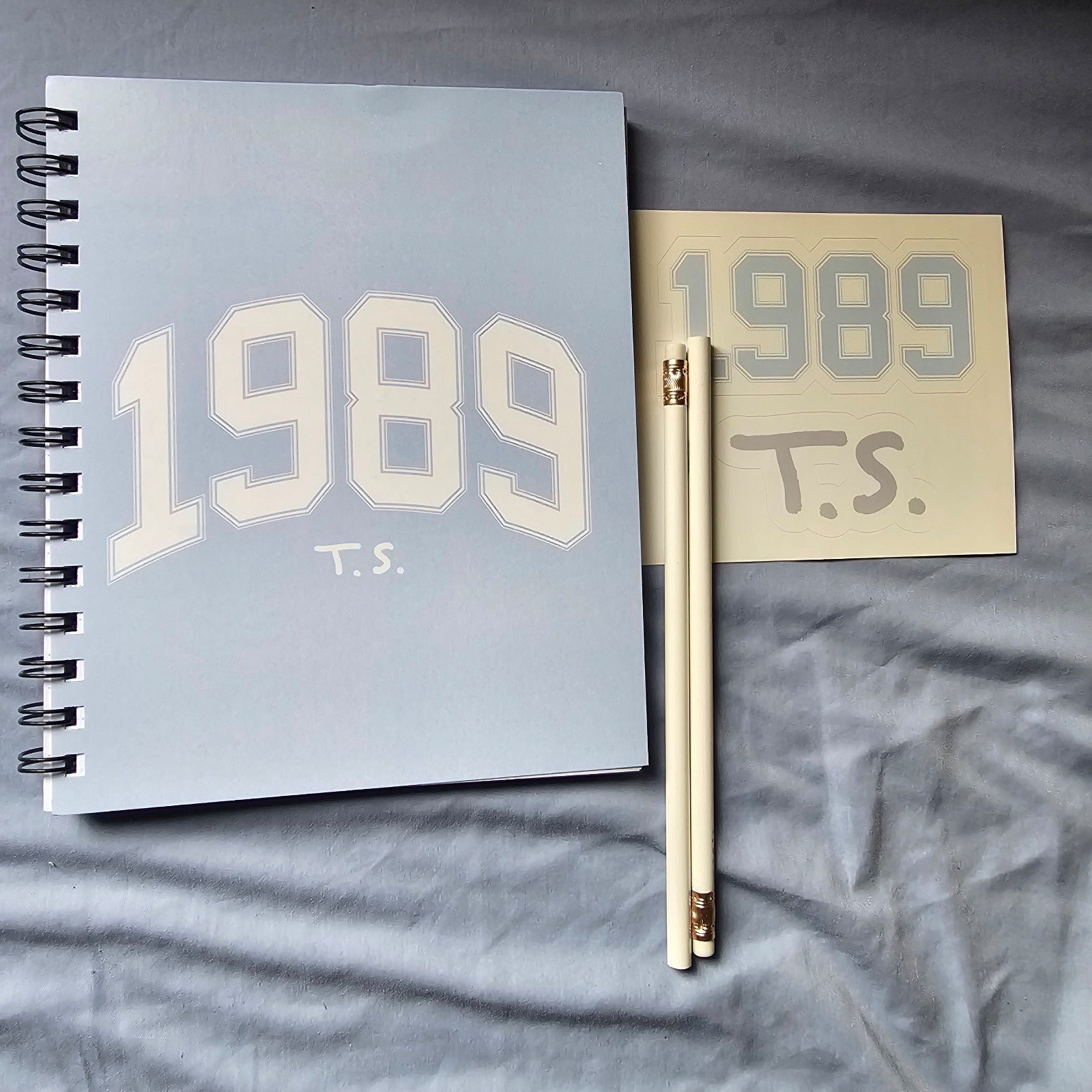 Taylor Swift 1989 Notebook with pencils