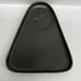Lot Of 2 Bennington Potters Vermont Snack Plate 1341 Black Vintage - READ