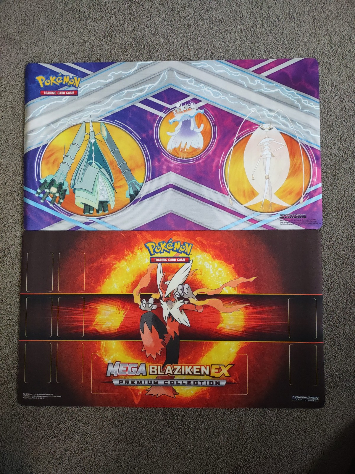 Pokemon trading card game mats