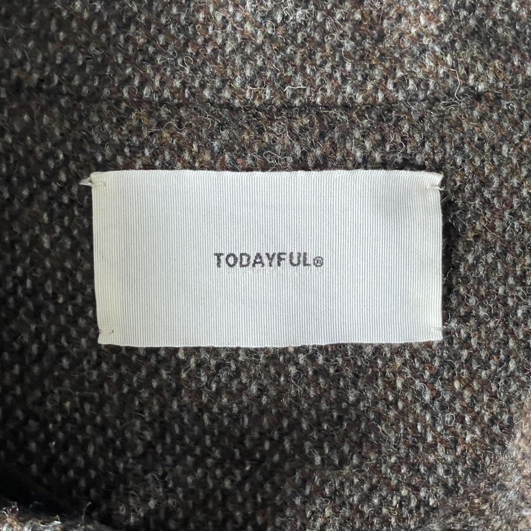 TODAYFUL Mixwool Raglan Coat Size 38