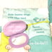 Douglas Baby Elephant/Bunny Sweet Animals Soft Crinkle Lovey Sensory Books Set-2