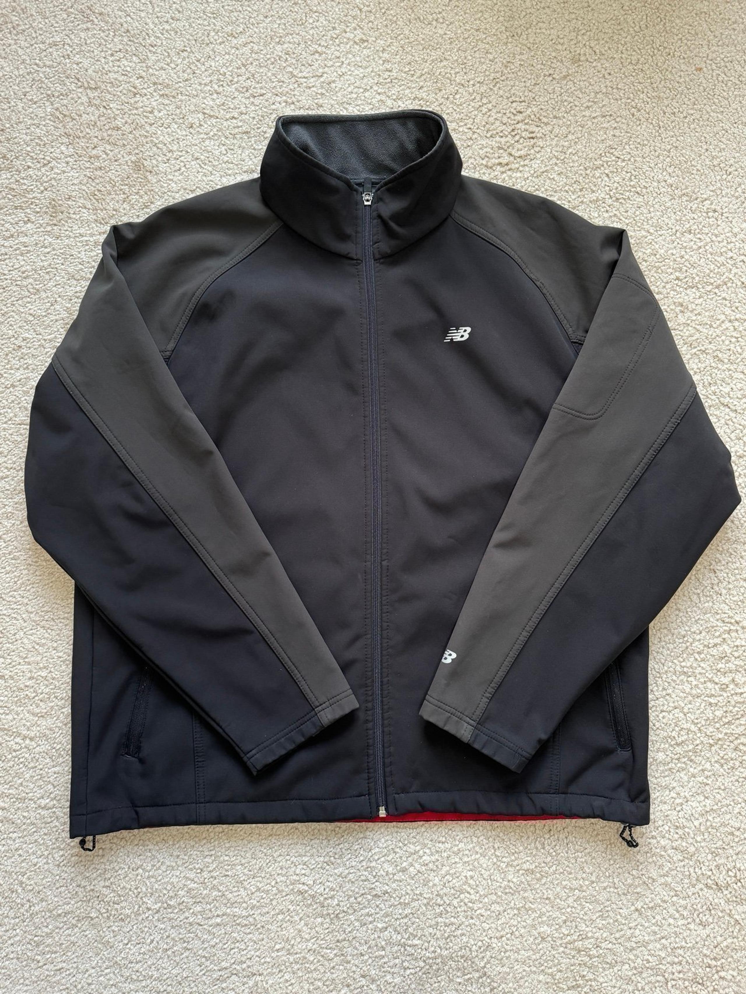 Men’s New Balance Athletic Jacket Black Size XL