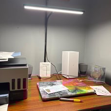 LED Desk Lamp for Office Home, Eye-Caring Desk Light