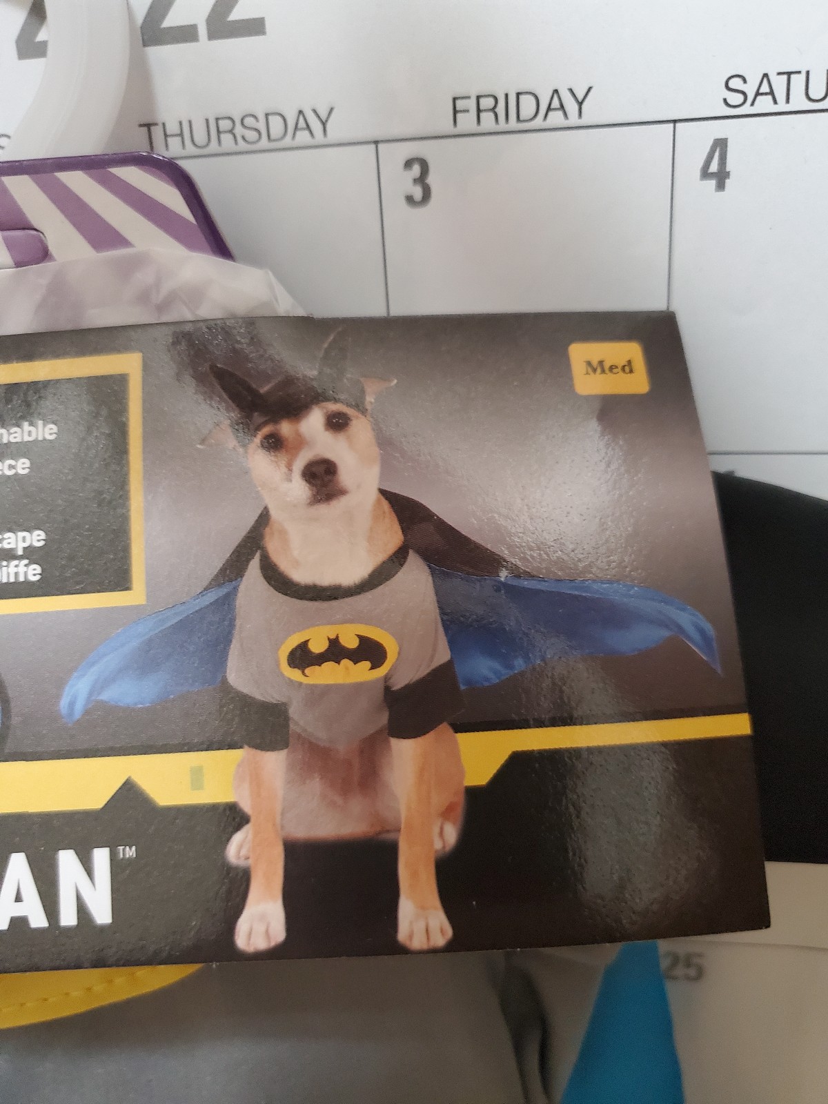 Rubie's Pet Shop Boutique Batman Pet Costume