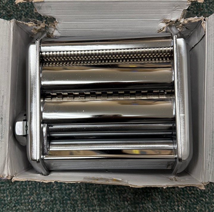 Titania Pasta Maker - 100% Made in Italy, Heavy Duty Steel Construction
