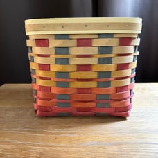 2015 Longaberger turning Leaves hearth basket