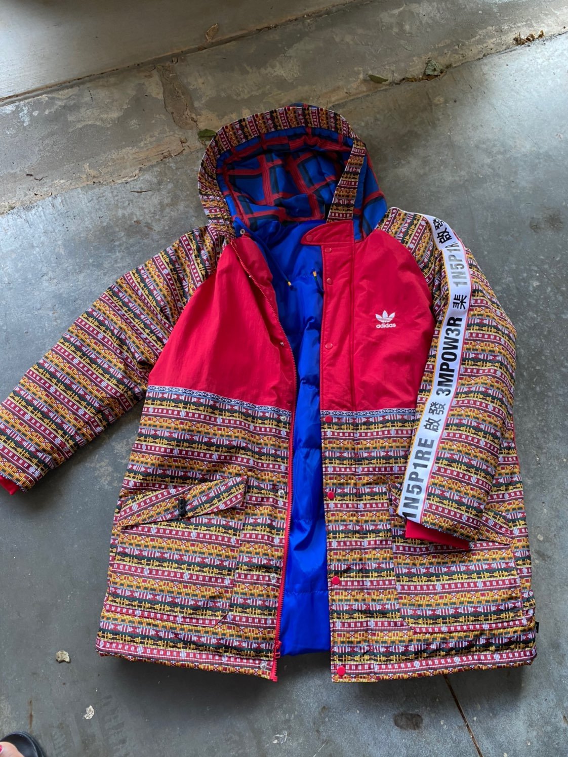 Pharell Williams Adidas Puff Coat