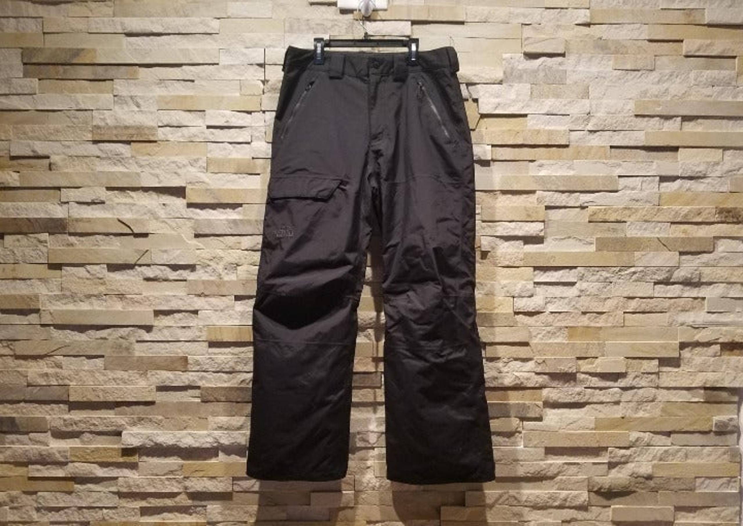 North Face Mens Black Small Snow Pants Winter Ski Snowboard Snowsuit Bib Bibs S