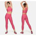 Outdoor Voice Pink 3/4 Warmup Leggings