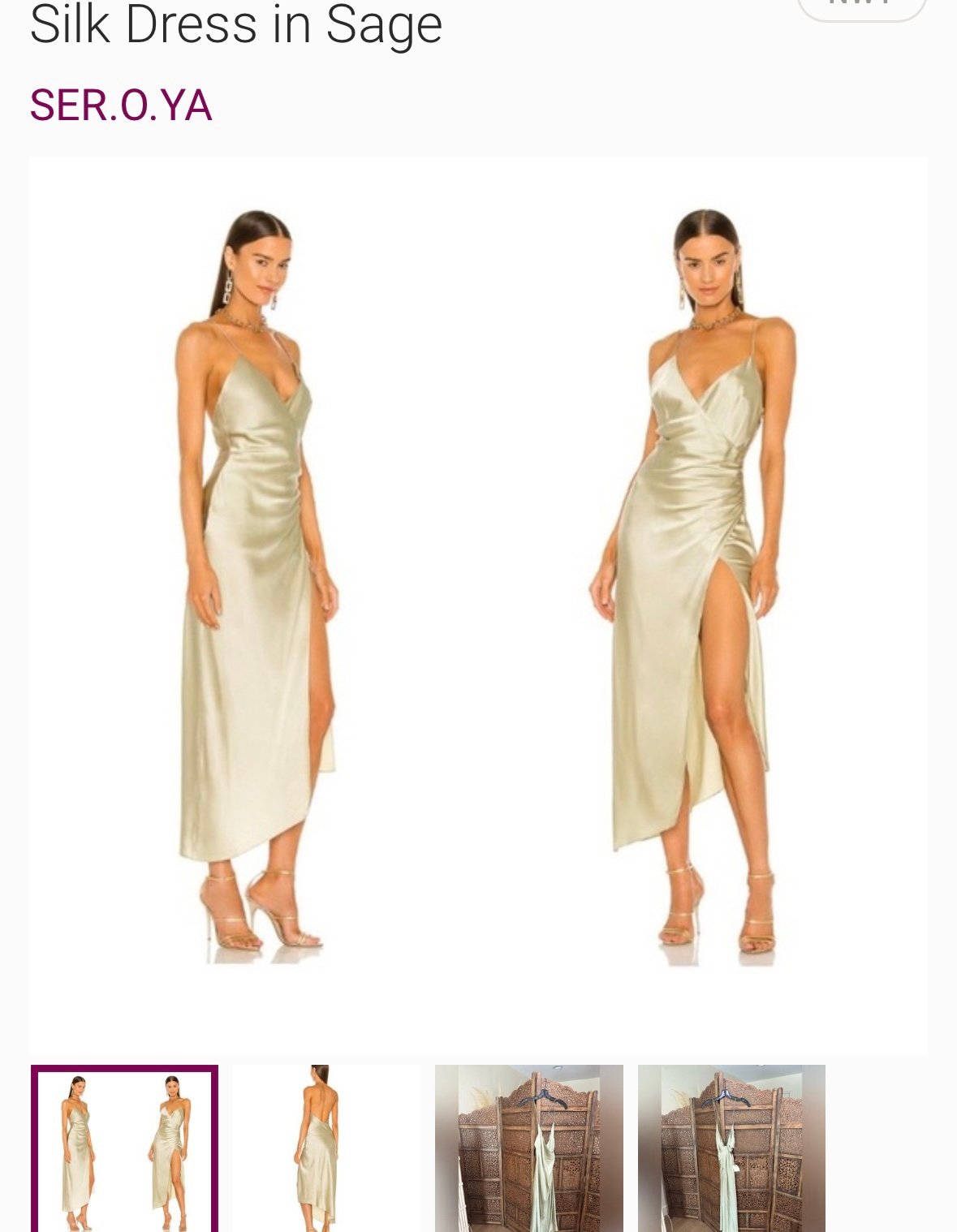 SER.O.YA Silk dress