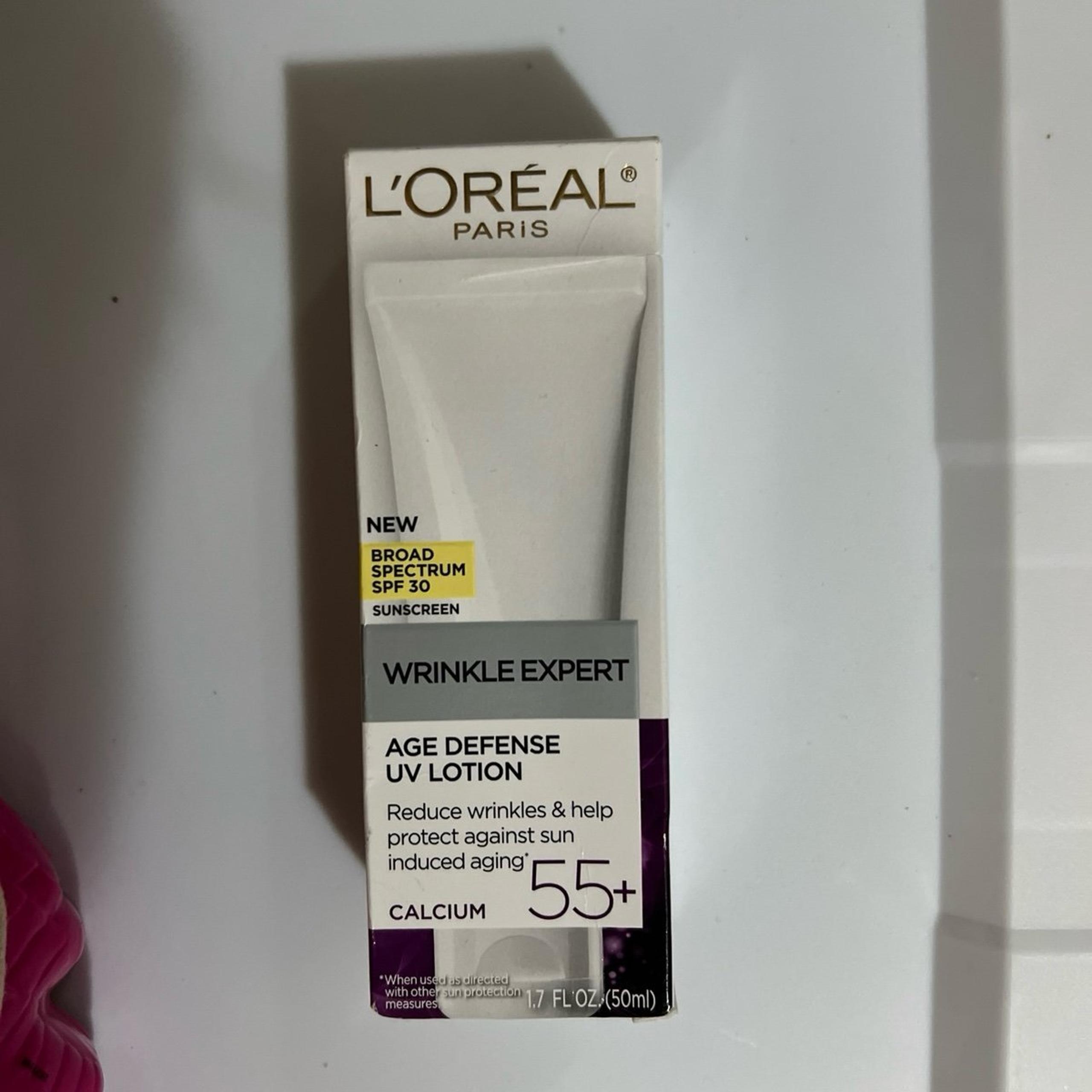 L’Oréal Paris wrinkle expert age defense up lotion 55+