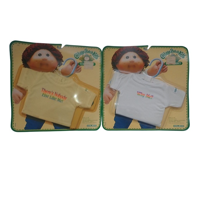 Vintage Lot Cabbage Patch Kids Tee Shirts NEW old Stock In the package Bradlees