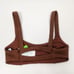 L*Space Jess Bikini Top in Coffee Brown Size XS NWT
