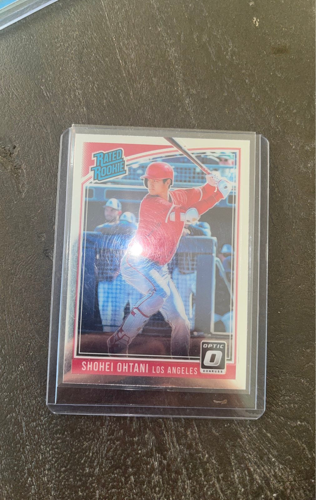 Rookie Ohtani card los angeles angels