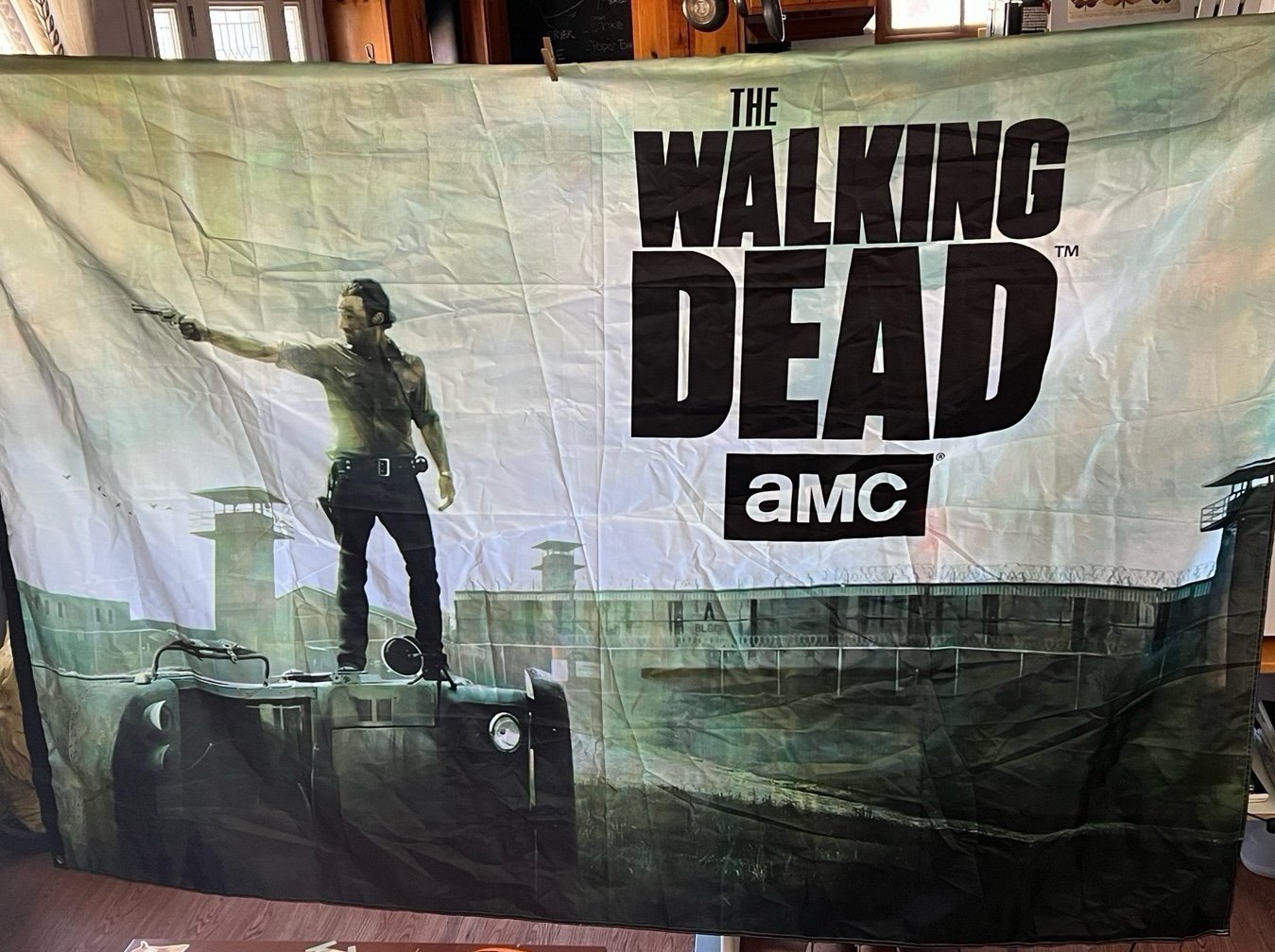 The Walking Dead Prison Banner BIG