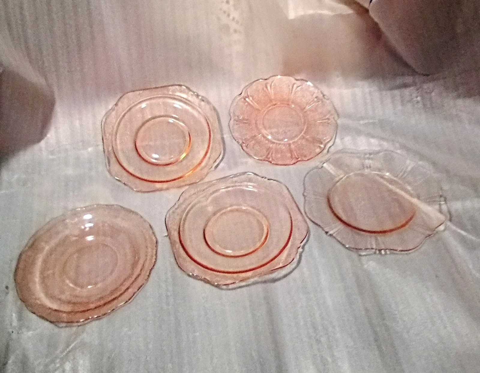 Pink Depression Glass