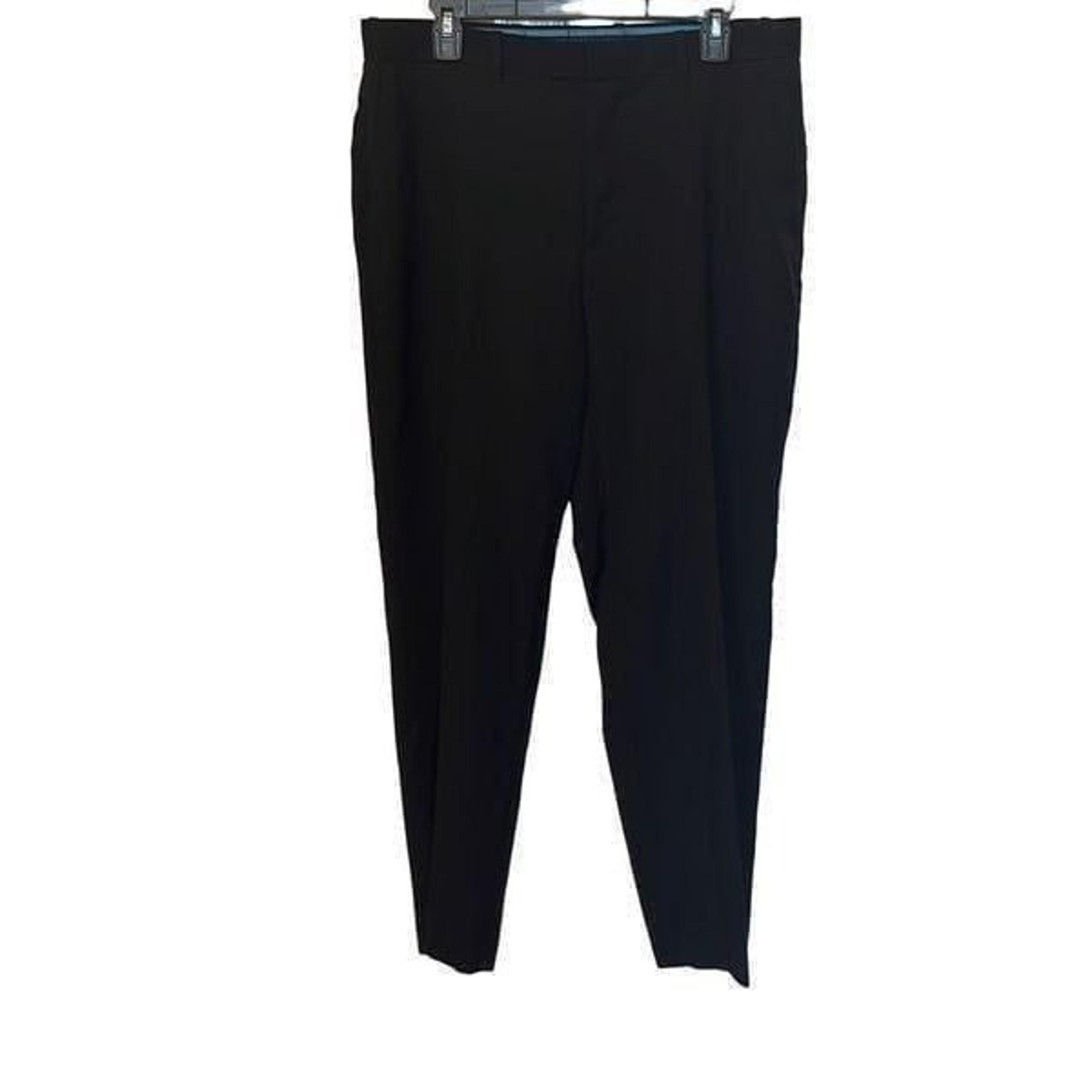 Axist Men's Black Comfort Classic Fit Dress Pants Size 34