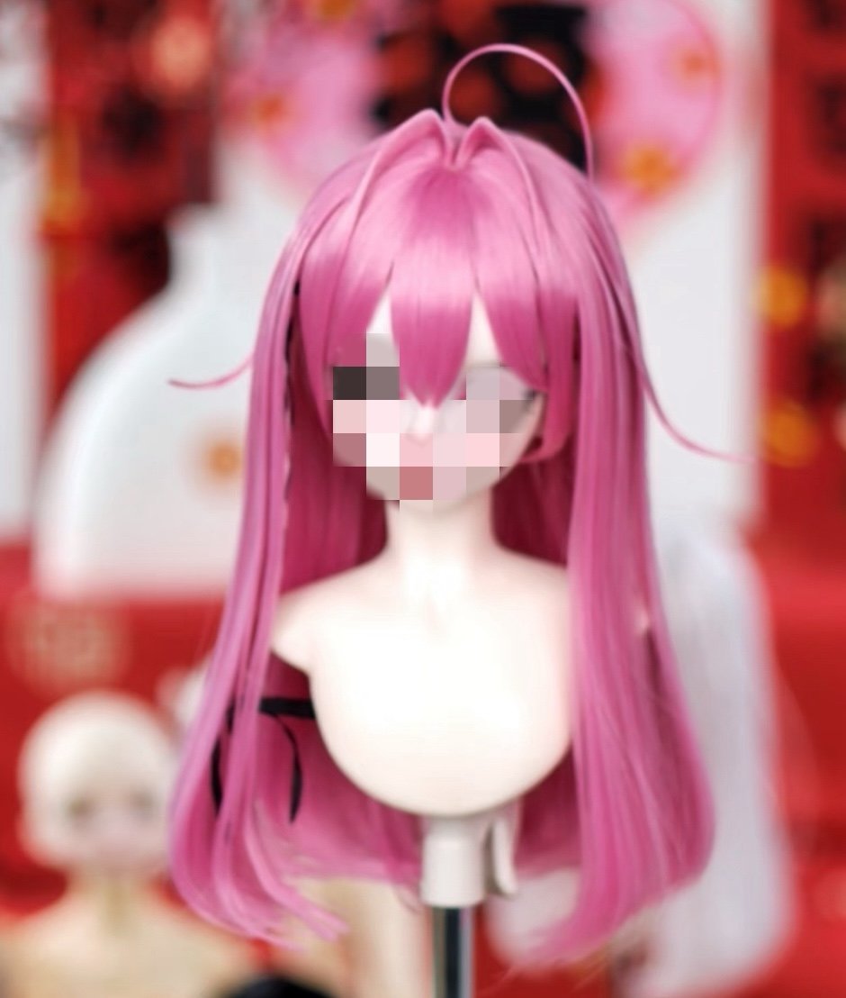 1/4 BJD Pink Wig