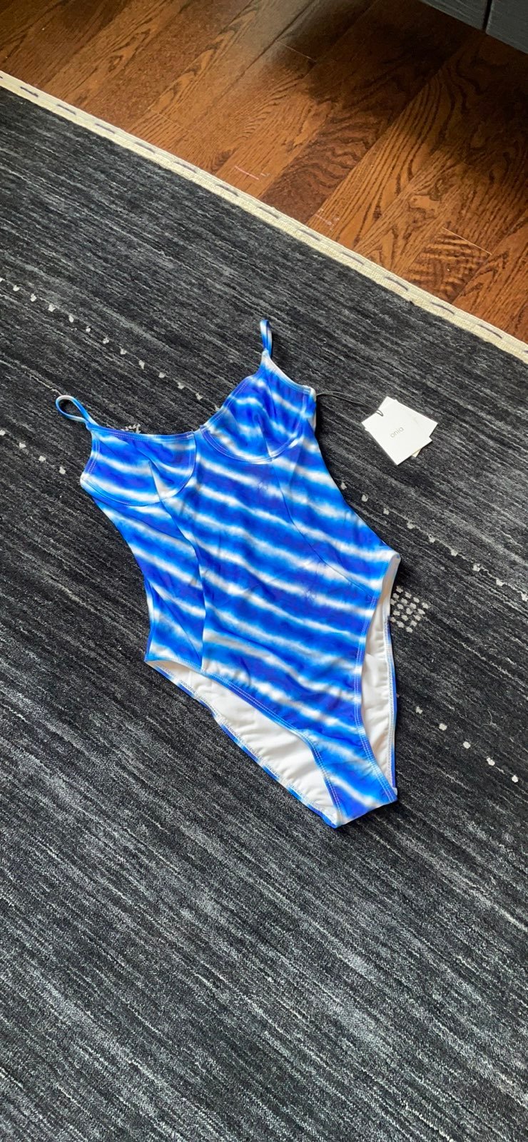 Onia one piece corset bathing suit