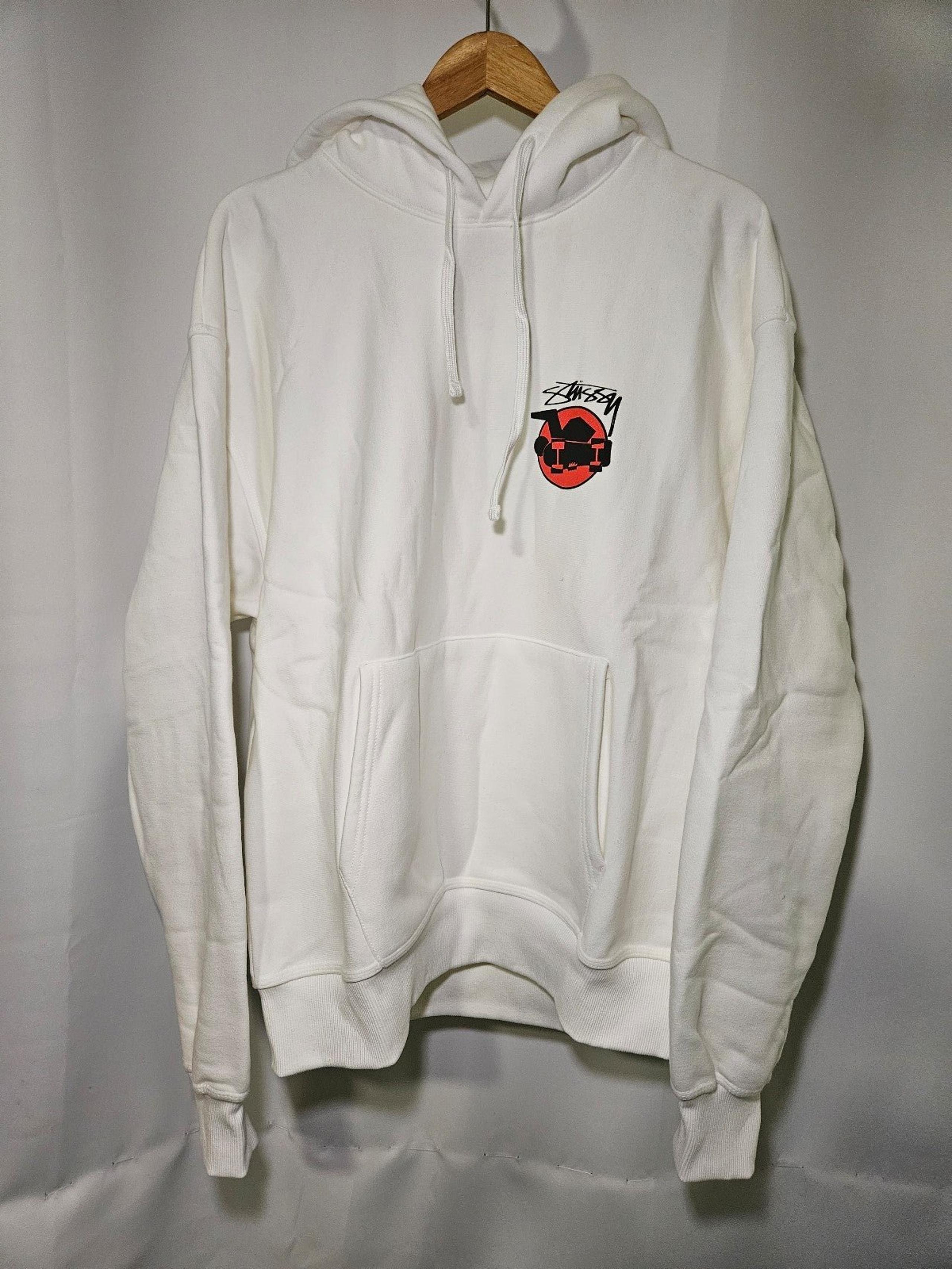 Stussy Skateman Hood In White - Mens XL  New With Tag