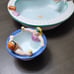 Antique chips and dip dish