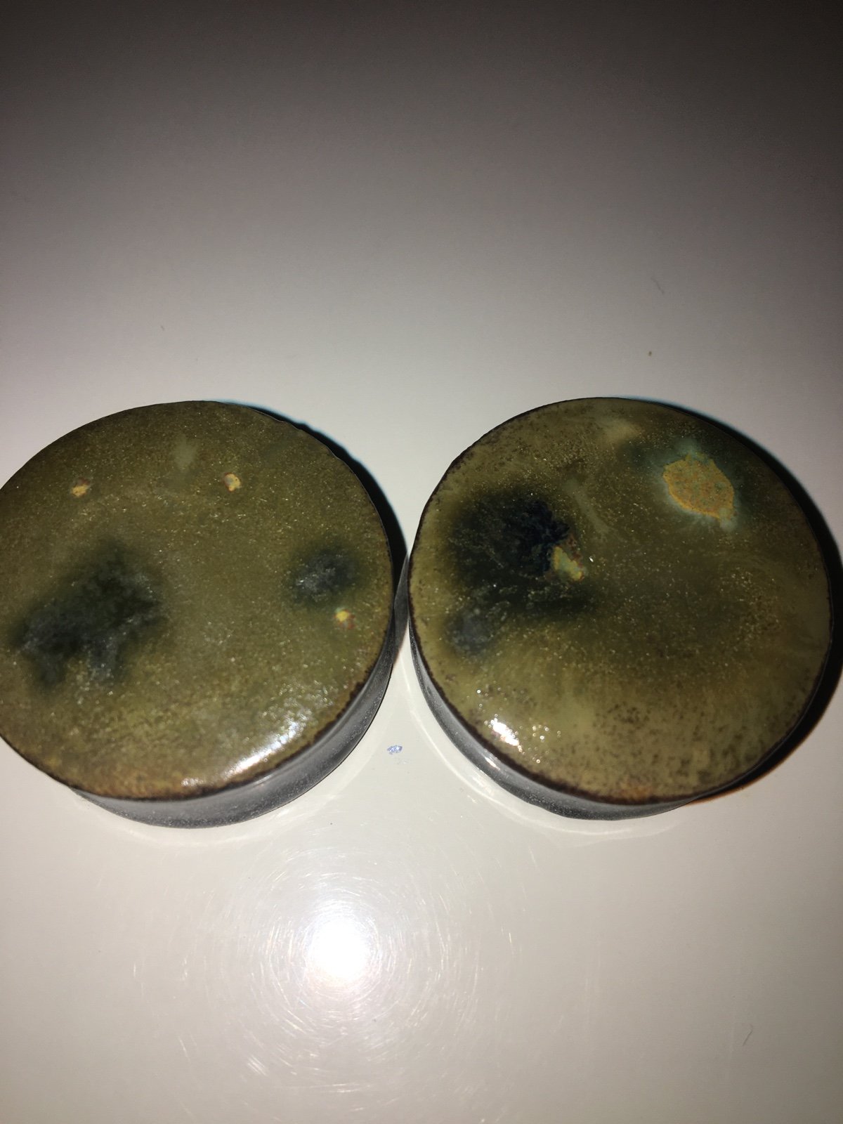 1 1/4” 32mm bark ear plugs gauges