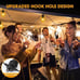 50FT LED Outdoor String Lights with 16 Shatterproof Waterproof S14 Replaceable