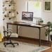 Computer Desk, 70 Inch Office Desk, Gaming Desk with Storage