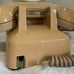 Vintage Rotary Dial Beige Bell Western Electric Telephone 1970s Cream analog