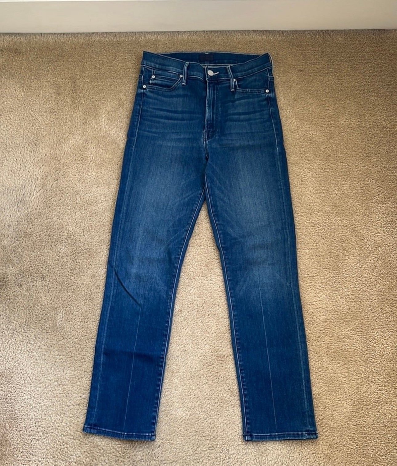 Mother jeans High waisted rascal crops