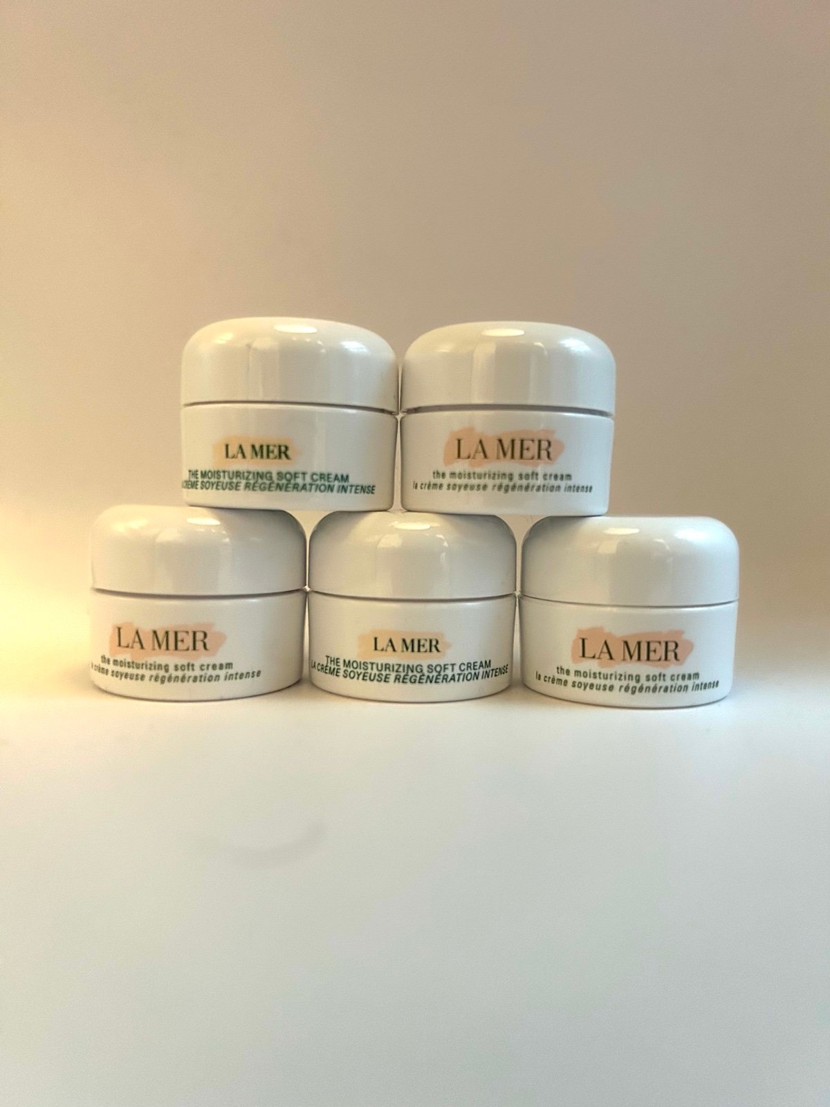 La Mer moisturizing soft cream @3.5ml x 5