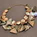 10 Vintage mariam haskell mother of pearl necklace