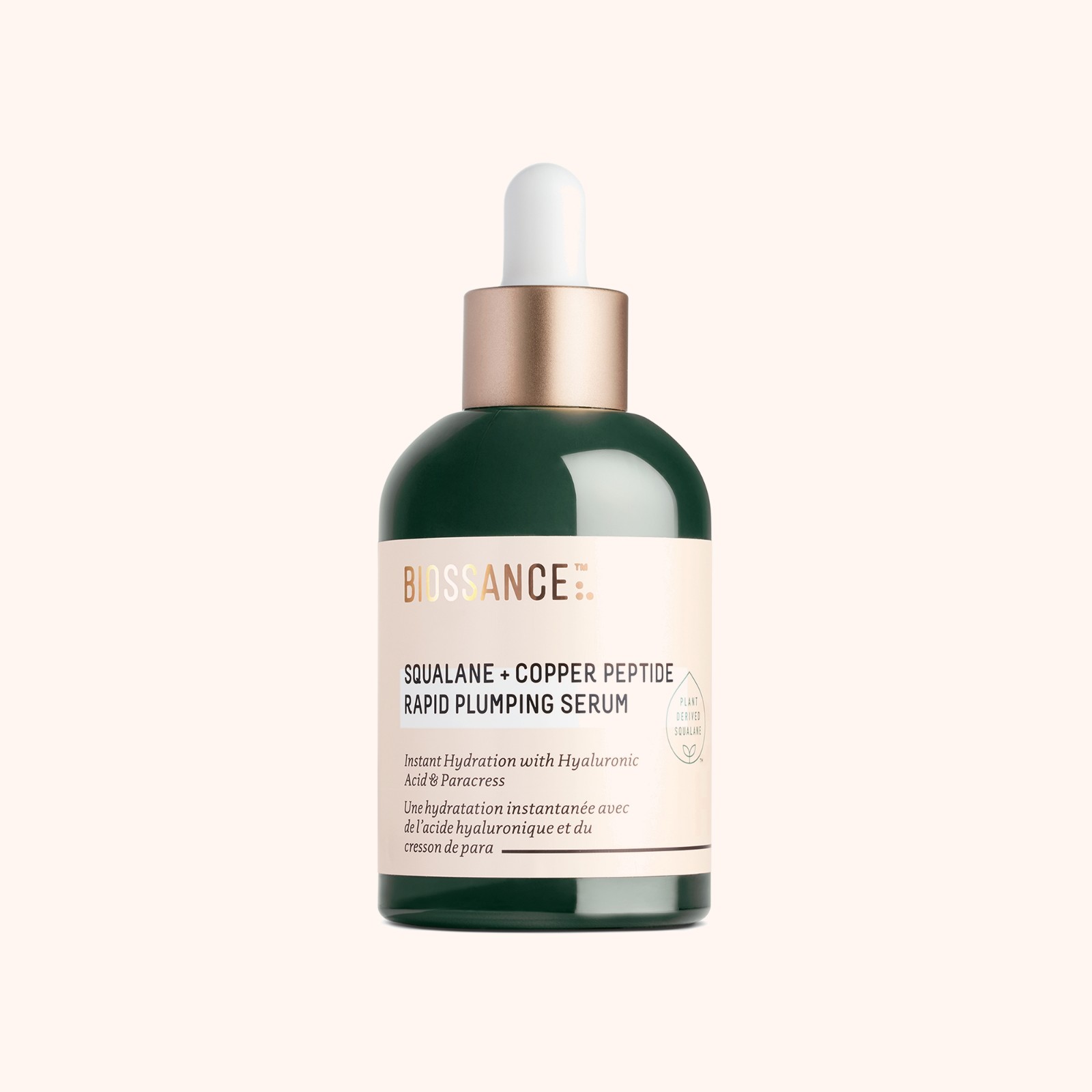 Biossance Squalane + Copper Peptide Rapid Plumping Serum BNIB
