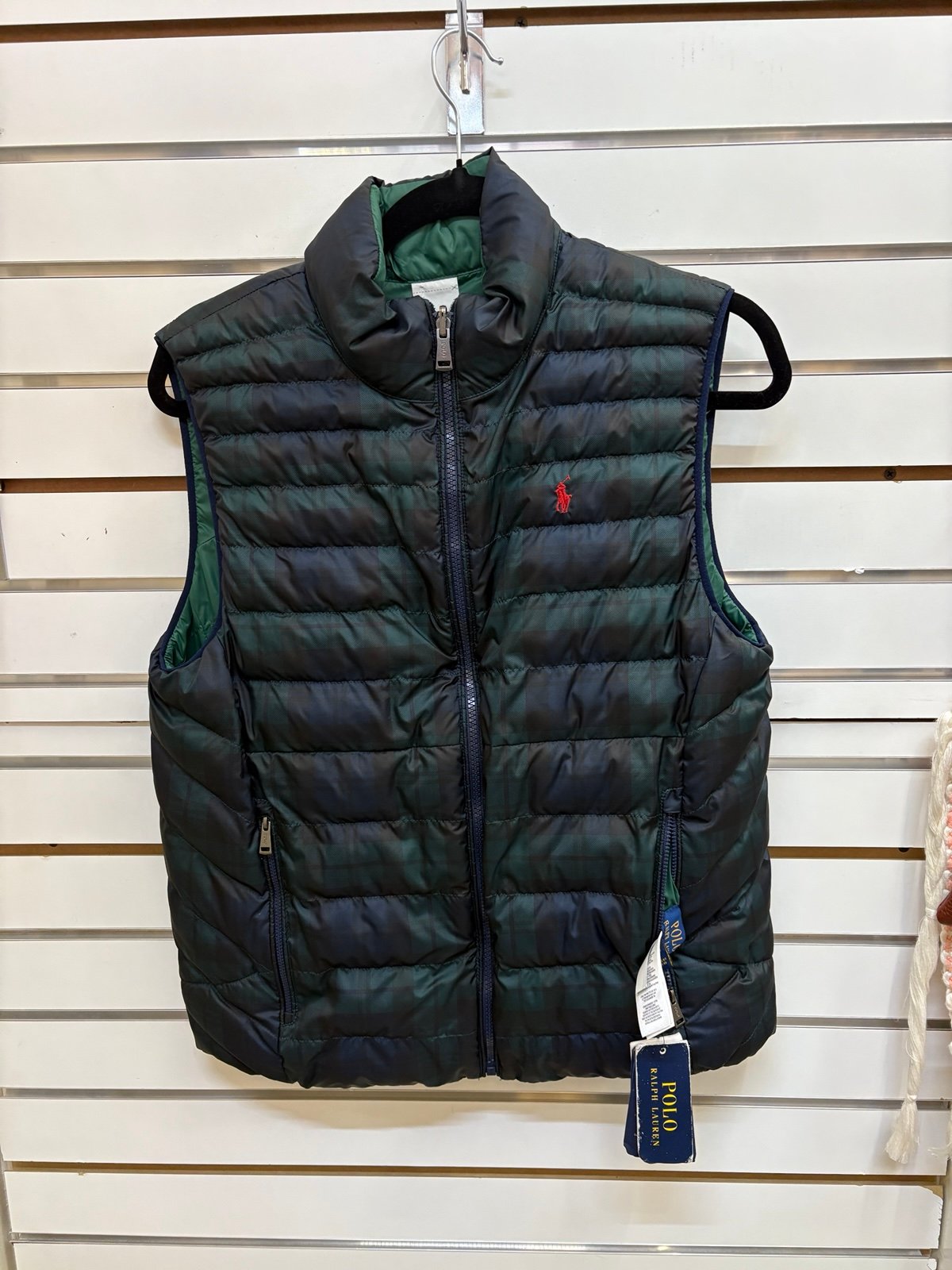 Ralph Lauren Vest (kids) Reversible