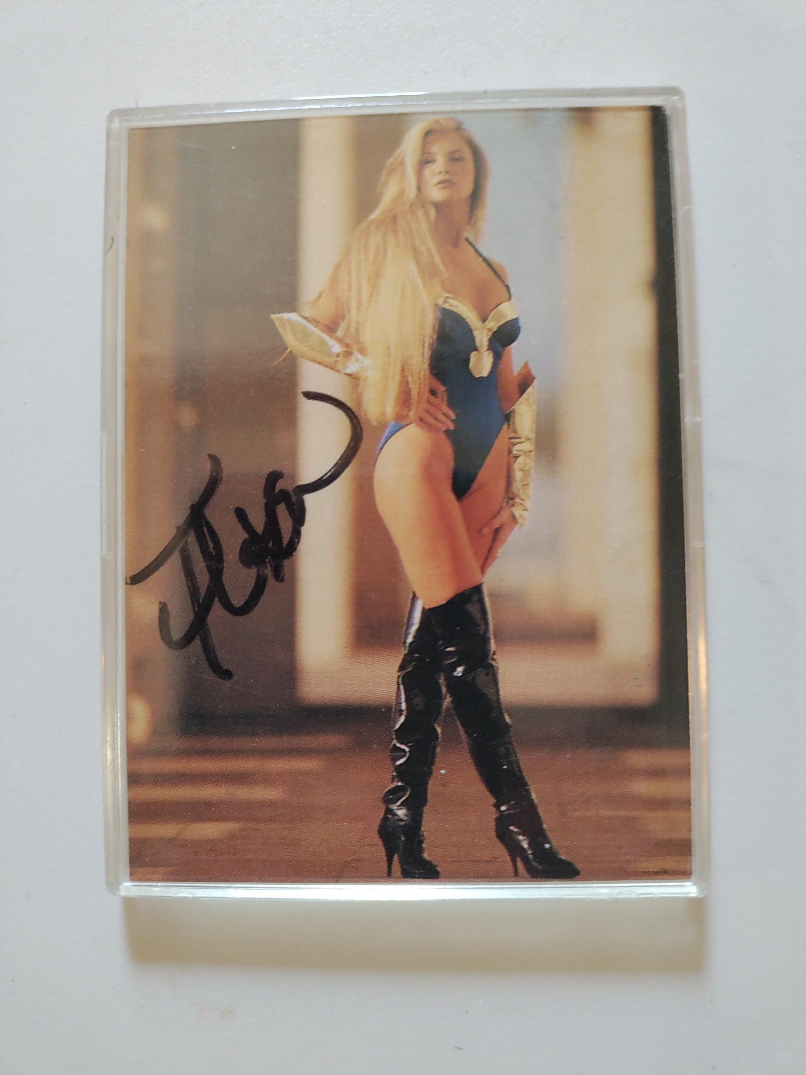 SUSIE OWENS as FLAXEN trading card