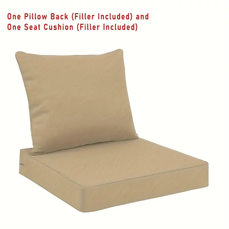 Outdoor cushion set