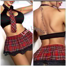Sexy Lingerie School Girl Student
