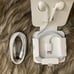 Apple charger and headphone