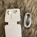 Apple charger and headphone
